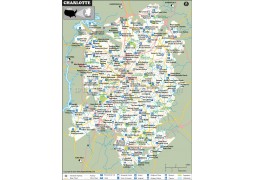 Charlotte City Map - Digital File