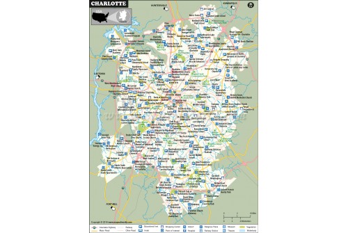 Charlotte City Map
