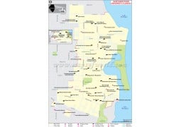 Northwestern University-in Illinois Map - Digital File
