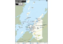 Alexandria Bay Village Map - Digital File