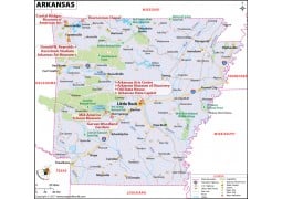 Reference Map of Arkansas - Digital File