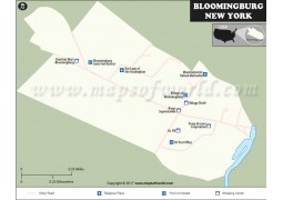 Bloomingburg Map, Ohio - Digital File