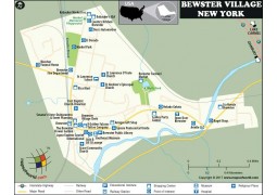 Brewster Village Map, New York - Digital File