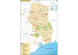 Map of East Texas - Digital File