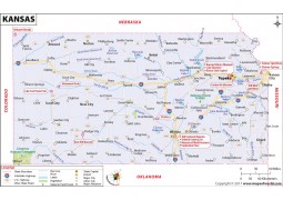 Kansas Map - Digital File