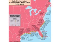 Major Hurricanes in USA - Digital File