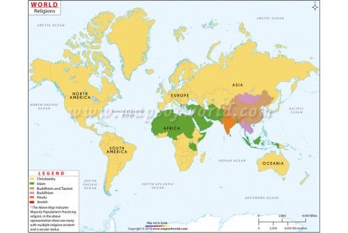 World Religion Map