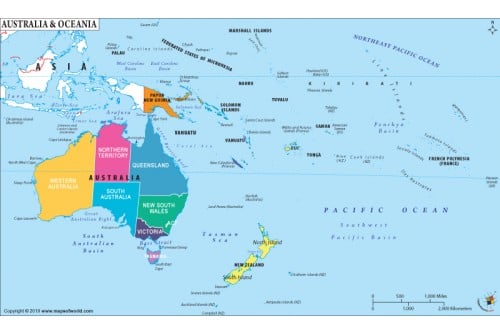 Which Are The Countries That Make Up Oceania?