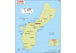 Guam Road Map - Digital File