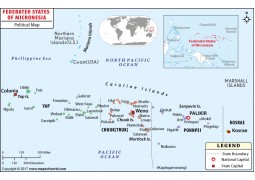 Micronesia Map - Digital File