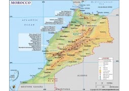Morocco Map - Digital File