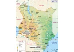 Kenya Map - Digital File