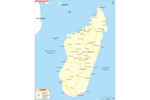 Madagascar Road Map