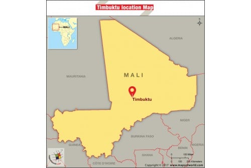 Timbuktu Location Map