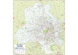 Delhi Large Map - Digital File