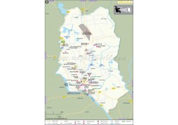 Dhaka Map - Digital File