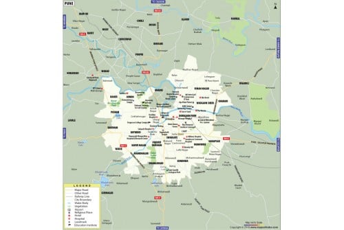 Pune City Map