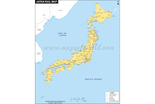 Japan Rail Map