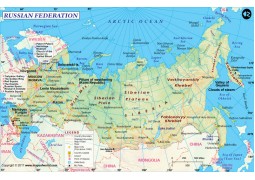 Russia Map - Digital File