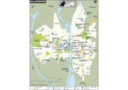 Maastricht City Map - Digital File