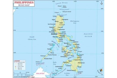 Buy Philippines Road Map