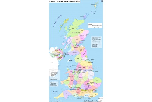 UK County Map