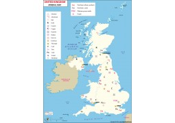 UK Minerals Map - Digital File