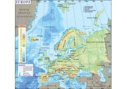 Map of Europe - Digital File
