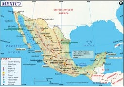 Mexico Map - Digital File