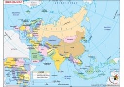 Eurasia Map - Digital File