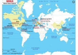 World Masters Tennis Stadium Map - Digital File