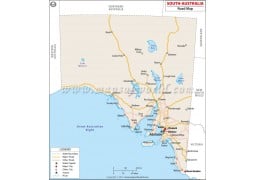 Road Map of South Australia - Digital File