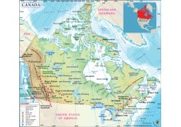 Canada Map - Digital File