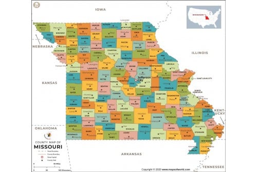 Missouri County Map