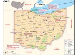 Reference Map of Ohio - Digital File