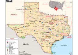 Reference Map of Texas - Digital File