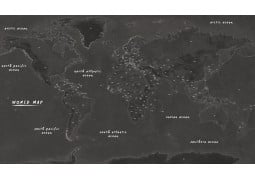 World Map Stone Poster - Digital File