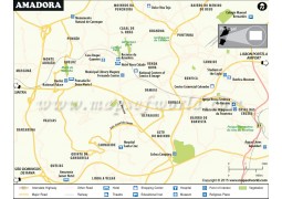Amadora City Map - Digital File