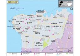 Beirut Map - Digital File