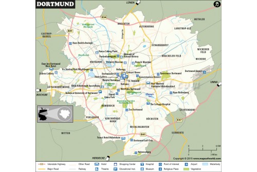 Dortmund City Map