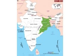 East India Map - Digital File