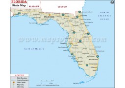 State Map of Florida  - Digital File