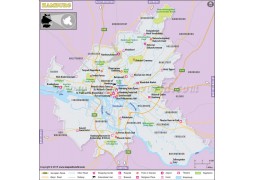 Hamburg Map - Digital File