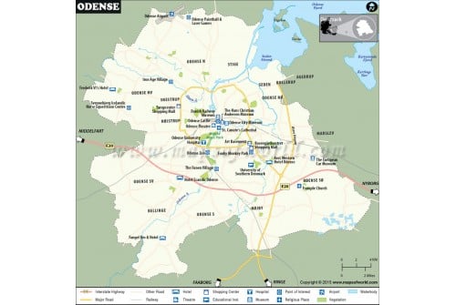 Odense Map