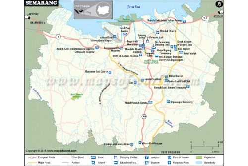 Semarang City Map