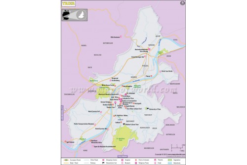 Trier City Map