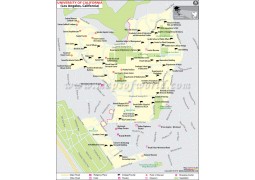 University of California Los Angeles Map - Digital File