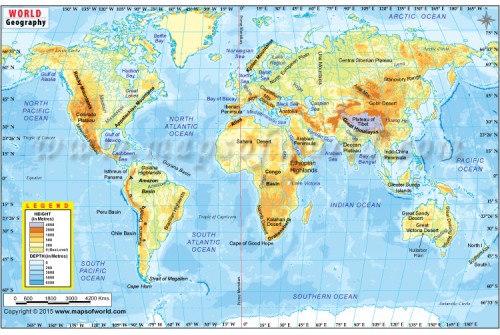 World Geographic Map