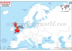 Britain Location Map - Digital File