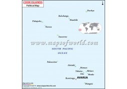 Cook Islands Map - Digital File